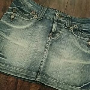 Jean skirt